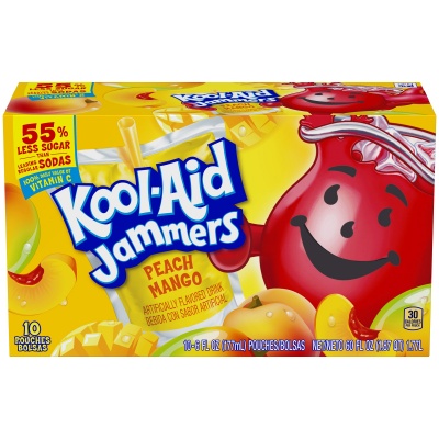 Kool - Aid Jammers Peach Mango 10 pouch 6oz